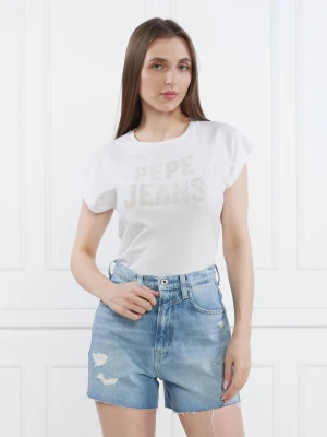 Pepe Jeans London T-shirt | Regular Fit biały