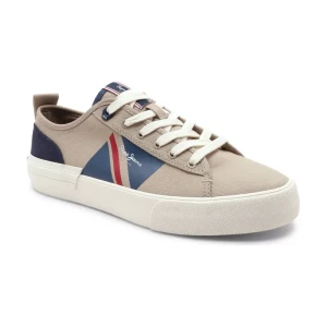 Pepe Jeans London Trampki ALLEN FLAG | z dodatkiem skóry