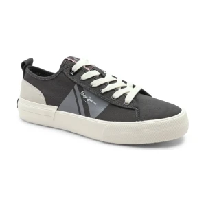 Pepe Jeans London Trampki ALLEN FLAG | z dodatkiem skóry