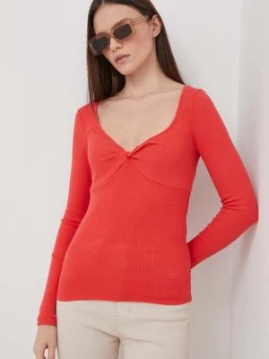 Pepe Jeans longsleeve HUALA czerwony
