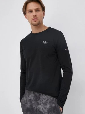 Pepe Jeans longsleeve Original Basic 2 Long N kolor czarny