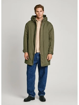Pepe Jeans Parka "Thander" w kolorze khaki rozmiar: S