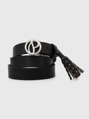 Pepe Jeans pasek skórzany ATHENAS BELT