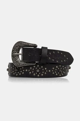 Pepe Jeans pasek skórzany KENDALL BELT damski kolor czarny PL020854