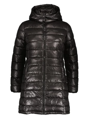 Pepe Jeans Płaszcz pikowany w kolorze czarnym rozmiar: S