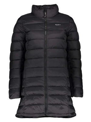 Pepe Jeans Płaszcz pikowany w kolorze czarnym rozmiar: S