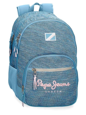 Pepe Jeans Plecak w kolorze niebieskim - 32 x 44 x 22 cm rozmiar: onesize