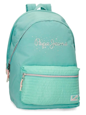 Pepe Jeans Plecak w kolorze turkusowym - 31 x 44 x 17,5 cm rozmiar: onesize
