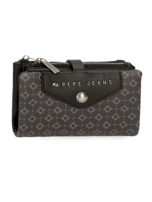 Pepe Jeans Portfel "Bethany" w kolorze antracytowym - 14 x 9 x 2 cm rozmiar: onesize