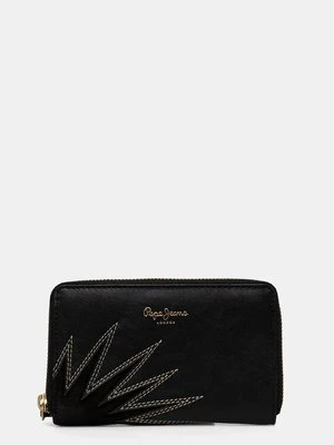 Pepe Jeans portfel EDEN WALLET damski kolor czarny PL070259