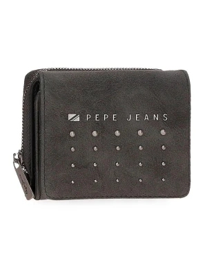 Pepe Jeans Portfel "Holly" w kolorze antracytowym - 10 x 8 x 3 cm rozmiar: onesize