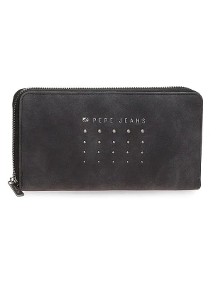 Pepe Jeans Portfel "Holly" w kolorze antracytowym - 19 x 10 x 2 cm rozmiar: onesize