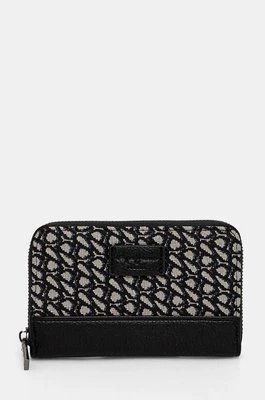 Pepe Jeans portfel JACQUARD WALLET damski kolor czarny PL070261