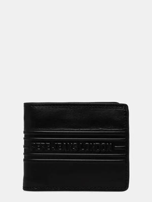 Pepe Jeans portfel skórzany WOLF WALLET męski kolor czarny PM070386