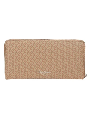 Pepe Jeans Portfel w kolorze jasnobrązowym - 19,5 x 10 x 2 cm rozmiar: onesize