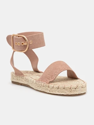 Pepe Jeans sandały zamszowe ARAMI LOG