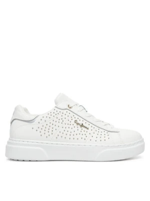 Pepe Jeans Sneakersy Eaton Gala PLS00039 Biały