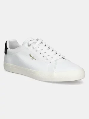 Pepe Jeans sneakersy KENTON FRESH M męskie kolor biały PMS31076