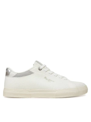 Pepe Jeans Sneakersy Kenton Knit PLS31601 Biały