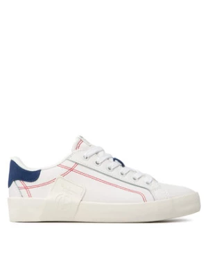 Pepe Jeans Sneakersy Kioto Tech PLS31302 Biały