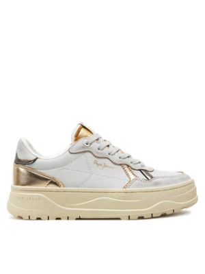 Pepe Jeans Sneakersy Kore Club W PLS00021 Biały