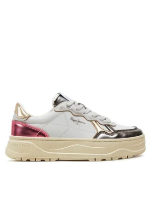 Pepe Jeans Sneakersy Kore Moon W PLS00022 Biały