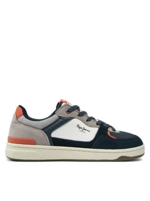 Pepe Jeans Sneakersy Kore Skate M PMS00027 Granatowy