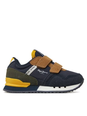 Pepe Jeans Sneakersy London Class Bk PBS40007 Granatowy