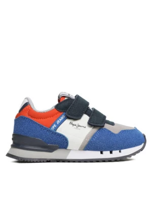 Pepe Jeans Sneakersy London May Bk PBS30559 Granatowy