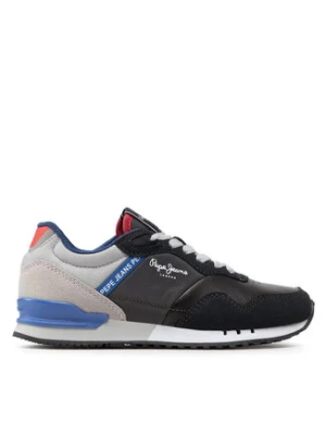 Pepe Jeans Sneakersy London One Cover B PBS30538 Czarny