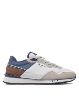 Pepe Jeans Sneakersy London Seal M PMS40001 Biały