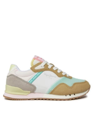Pepe Jeans Sneakersy London Urban G PGS40002 Beżowy