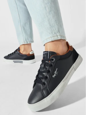 Pepe Jeans Sneakersy PBS30569 Granatowy