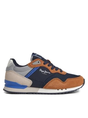 Pepe Jeans Sneakersy PBS30577 Brązowy