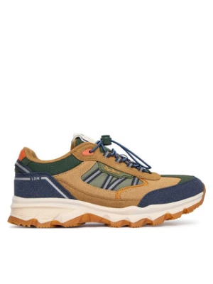 Pepe Jeans Sneakersy Peak Bole B PBS600002 Brązowy
