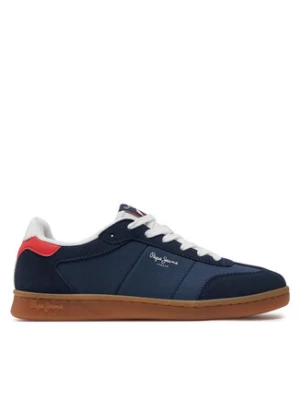 Pepe Jeans Sneakersy Player Combi M PMS00012 Granatowy