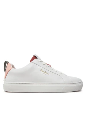 Pepe Jeans Sneakersy PLS00017 Biały