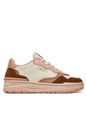 Pepe Jeans Sneakersy PLS00024 Brązowy