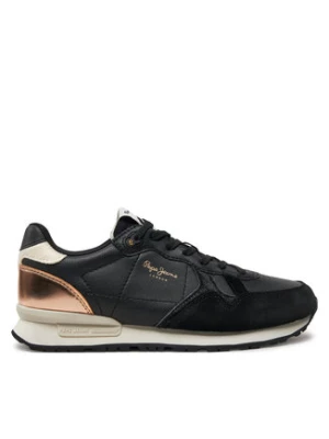 Pepe Jeans Sneakersy PLS40026 Czarny