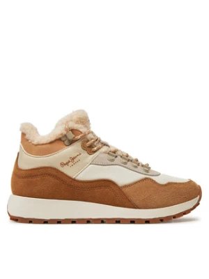 Pepe Jeans Sneakersy PLS60018 Beżowy