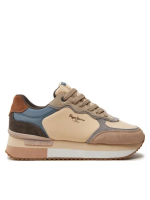Pepe Jeans Sneakersy PLS60025 Beżowy