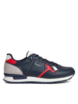 Pepe Jeans Sneakersy PMS30982 Granatowy
