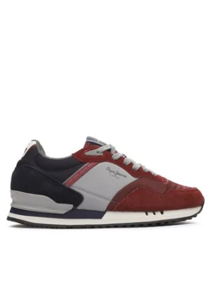 Pepe Jeans Sneakersy PMS30989 Brązowy
