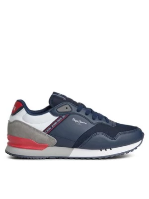 Pepe Jeans Sneakersy PMS30991 Granatowy