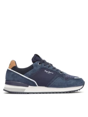 Pepe Jeans Sneakersy PMS31012 Granatowy