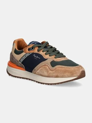 Pepe Jeans sneakersy PMS60027 kolor brązowy BUSTER PRO M