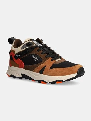 Pepe Jeans sneakersy PMS60029 kolor brązowy JAMES URBAN M