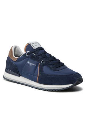 Pepe Jeans Sneakersy Tinker City Smart PMS30768 Granatowy