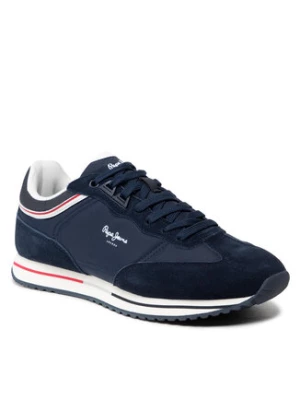 Pepe Jeans Sneakersy Tour Classic PMS30773 Granatowy