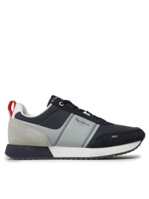Pepe Jeans Sneakersy Tour Transfer PMS30909 Granatowy